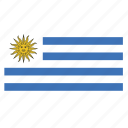country, flag, uruguay, ury