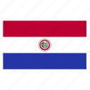 country, flag, paraguay, paraguayan, pry