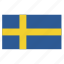country, flag, swe, sweden, swedish 
