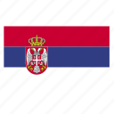 country, europe, flag, serbia, serbian, srb 