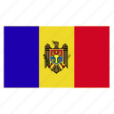 country, europe, flag, mda, moldova, moldovan