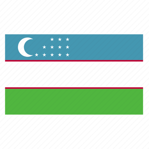 Asia, country, flag, tashkent, uzb, uzbek, uzbekistan icon - Download on Iconfinder