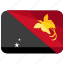 flag, guinea, papua 
