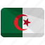algeria, country, flag 