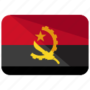angola, country, flag 