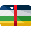 central, republic, flag 