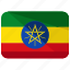 ethiopia, country, flag 