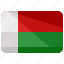 madagscar, country, flag 