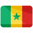senegal, country, flag 