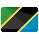 tanzania, country, flag