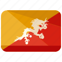 bhutan, country, flag