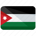 country, flag, jordan