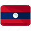 country, flag, laos 