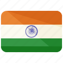 country, flag, india