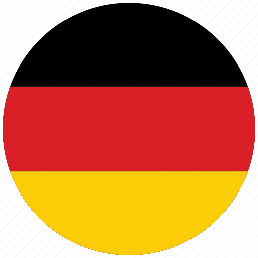 Flag of germany, germany, germany's circled flag, germany's flag icon - Download on Iconfinder
