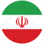 flag of iran, iran, iran&#x27;s circled flag, iran&#x27;s flag 