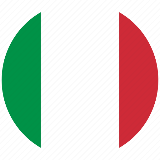 Flag of italy, italy, italy's circled flag, italy's flag icon - Download on Iconfinder