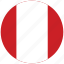 flag of peru, peru, peru&#x27;s circled flag, peru&#x27;s flag 