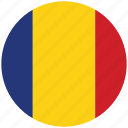flag of romania, romania, romania&#x27;s circled flag, romania&#x27;s flag
