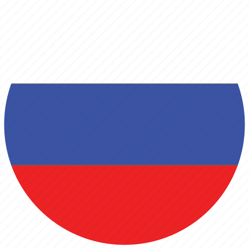 Flag of russia, russia, russia's circled flag, russia's flag icon - Download on Iconfinder