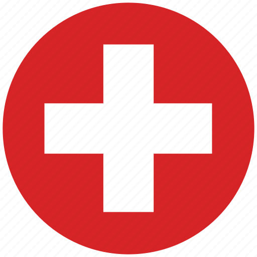 Flag of switzerland, switzerland, switzerland's circled flag, switzerland's flag icon - Download on Iconfinder