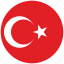 flag of turkey, turkey, turkey&#x27;s circled flag, turkey&#x27;s flag 
