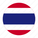 asia, asian, flag, thailand