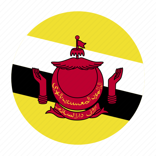 Asia, asiancountry, brunei, darussalam, flag icon - Download on Iconfinder