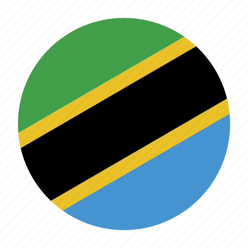 Africa, african, flag, tanzania, tanzanian, tzacountry icon - Download on Iconfinder