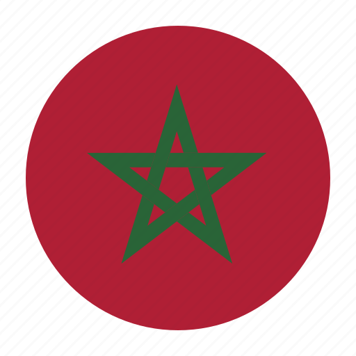 Africa, african, flag, mar, march, moroccancountry, morocco icon - Download on Iconfinder