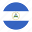 america, central, country, flag, nic, nicaragua, nicaraguan 