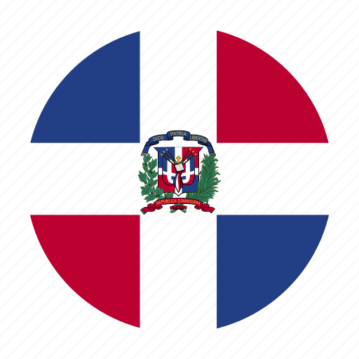 Caribbean, country, dom, dominican, flag, republic icon - Download on Iconfinder