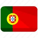 country, flag, portugal