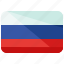 country, flag, russia 