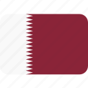 qatar, asia, asian, flag, middle-east