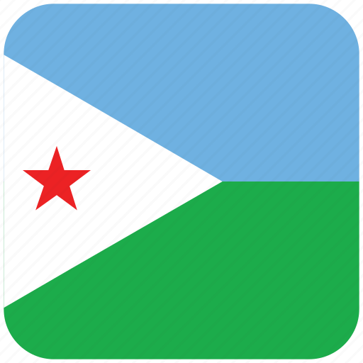 Djibouti, flag icon - Download on Iconfinder on Iconfinder