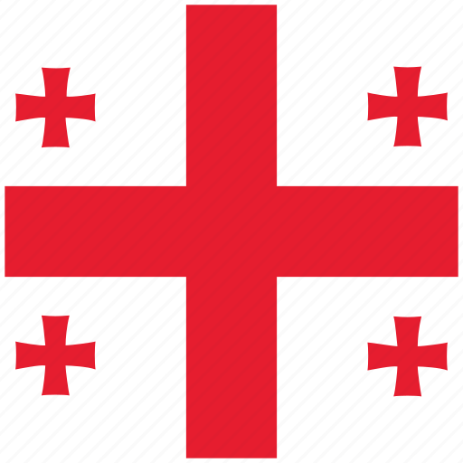 Georgia, flag icon - Download on Iconfinder on Iconfinder