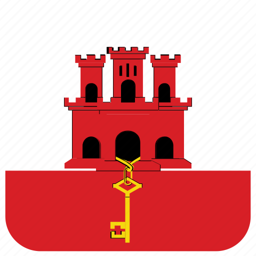 Gibraltar, flag icon - Download on Iconfinder on Iconfinder
