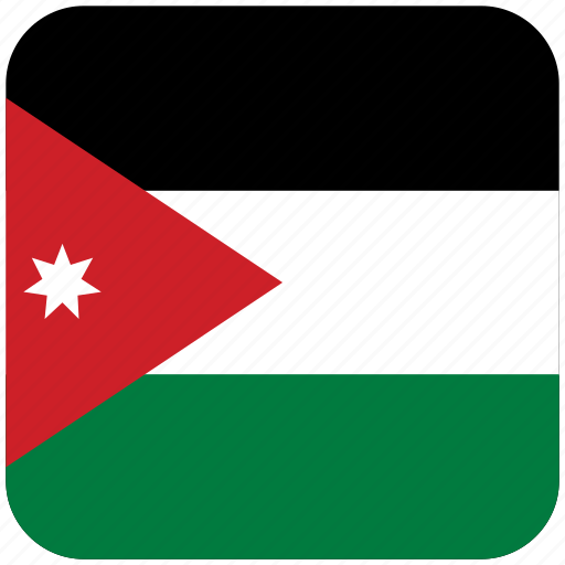 Jordan, flag icon - Download on Iconfinder on Iconfinder
