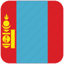mongolia, flag