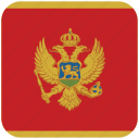 montenegro, flag