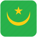mauritania, flag
