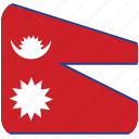 nepal, flag