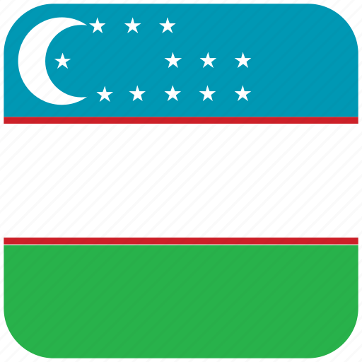 Uzbekistan, flag icon - Download on Iconfinder on Iconfinder