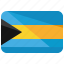 bahamas, country, flag