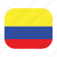 world, flags, flag, national, country, colombia 