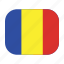 world, flags, flag, romania, national, country, chad 