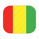 world, flags, flag, national, country, guinea 