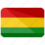 bolivia, country, flag 