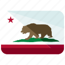 america, california, flag